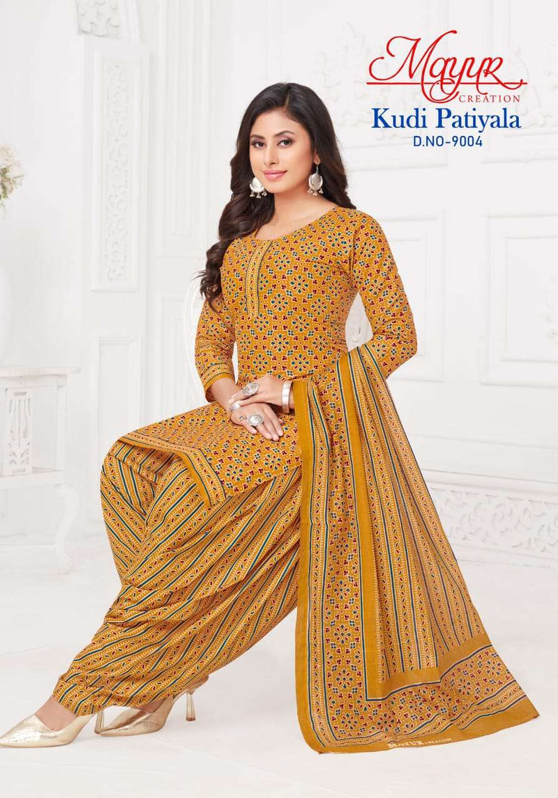 Mayur Creation Kudi Patiyala Vol 9 Pure Cotton Casual Dailywear Salwar Suit