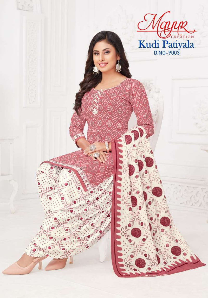 Mayur Creation Kudi Patiyala Vol 9 Pure Cotton Casual Dailywear Salwar Suit