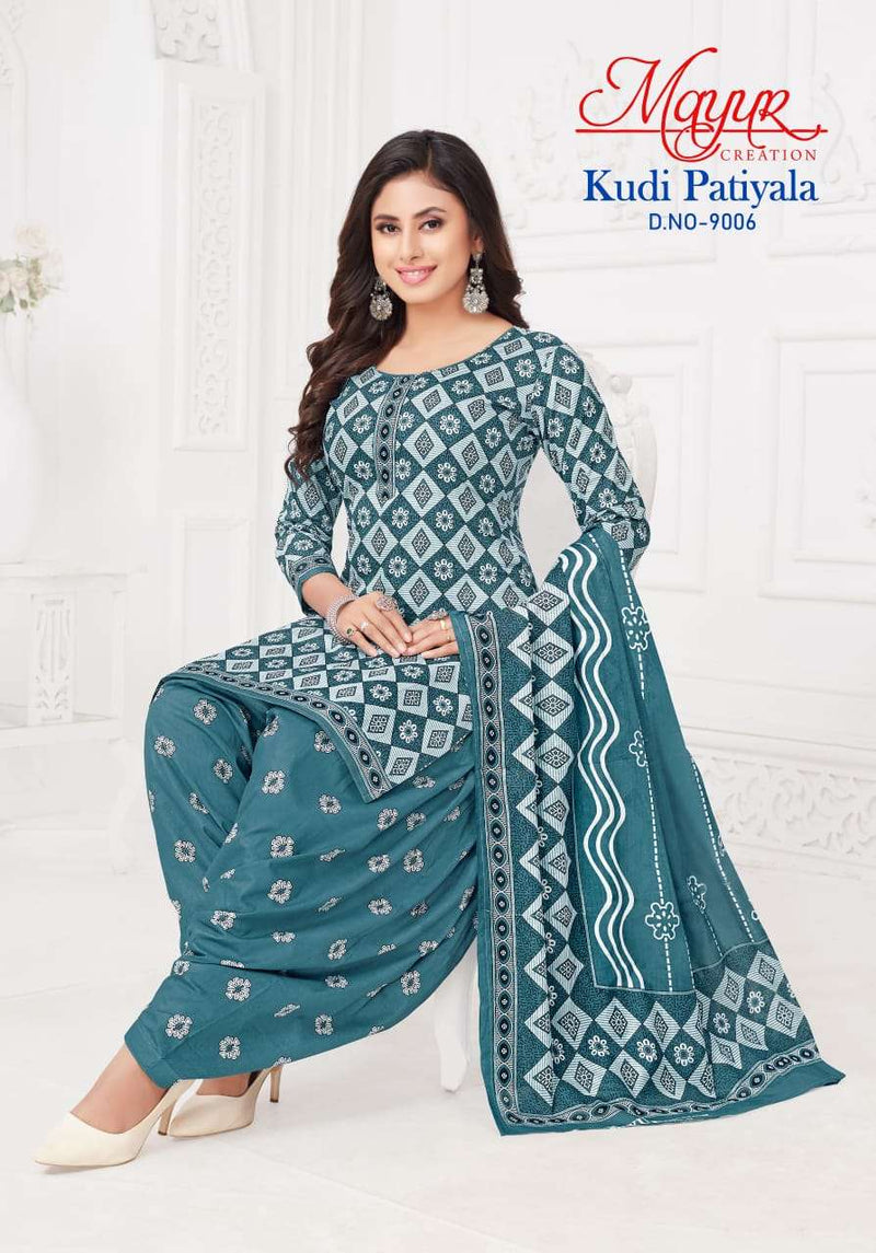 Mayur Creation Kudi Patiyala Vol 9 Pure Cotton Casual Dailywear Salwar Suit