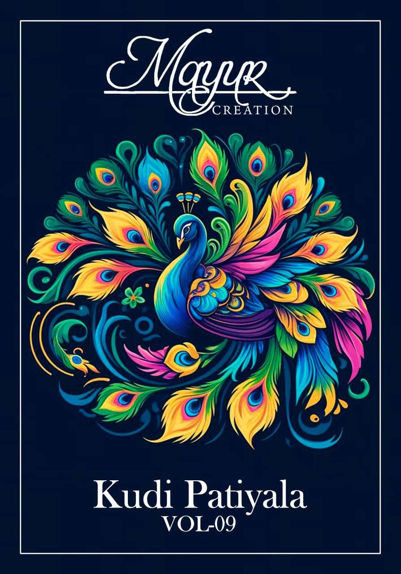 Mayur Creation Kudi Patiyala Vol 9 Pure Cotton Casual Dailywear Salwar Suit