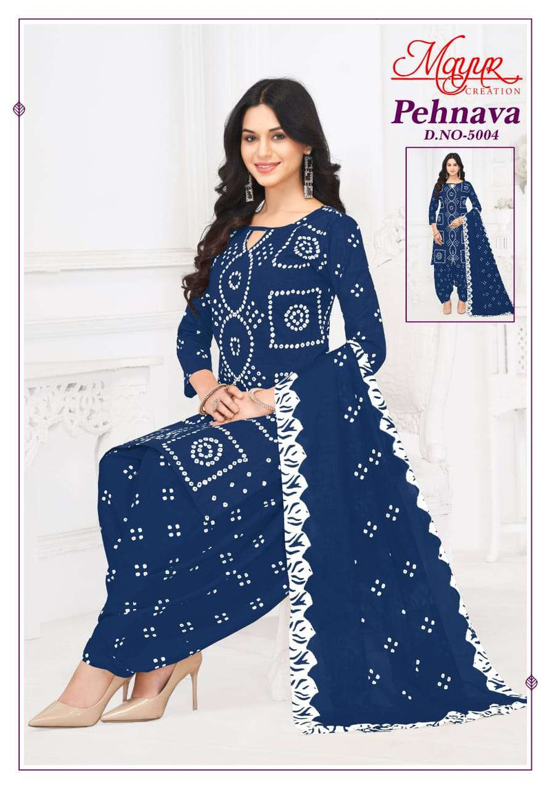 Mayur Creation Pehnava Vol 5 Pure Cotton Printed Casual Wear Salwar Suit
