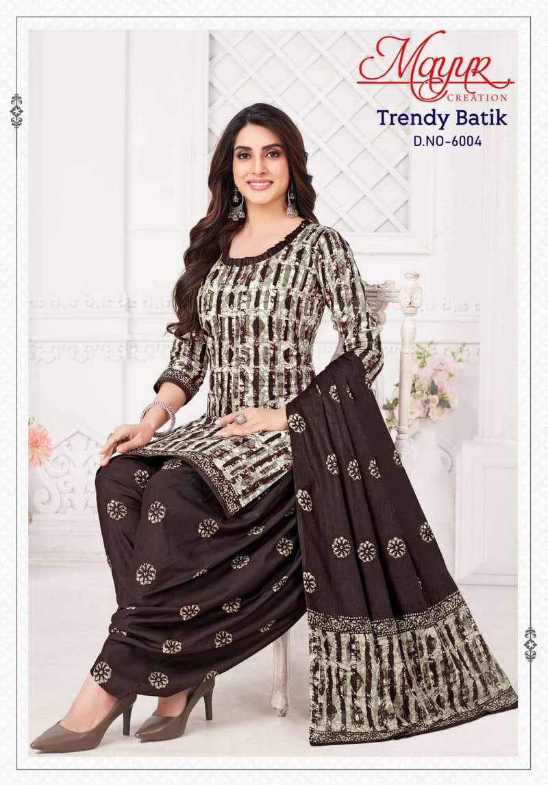 Mayur Creation Trendy Batik Vol 6 Pure Cotton Dailywear Salwar Suit