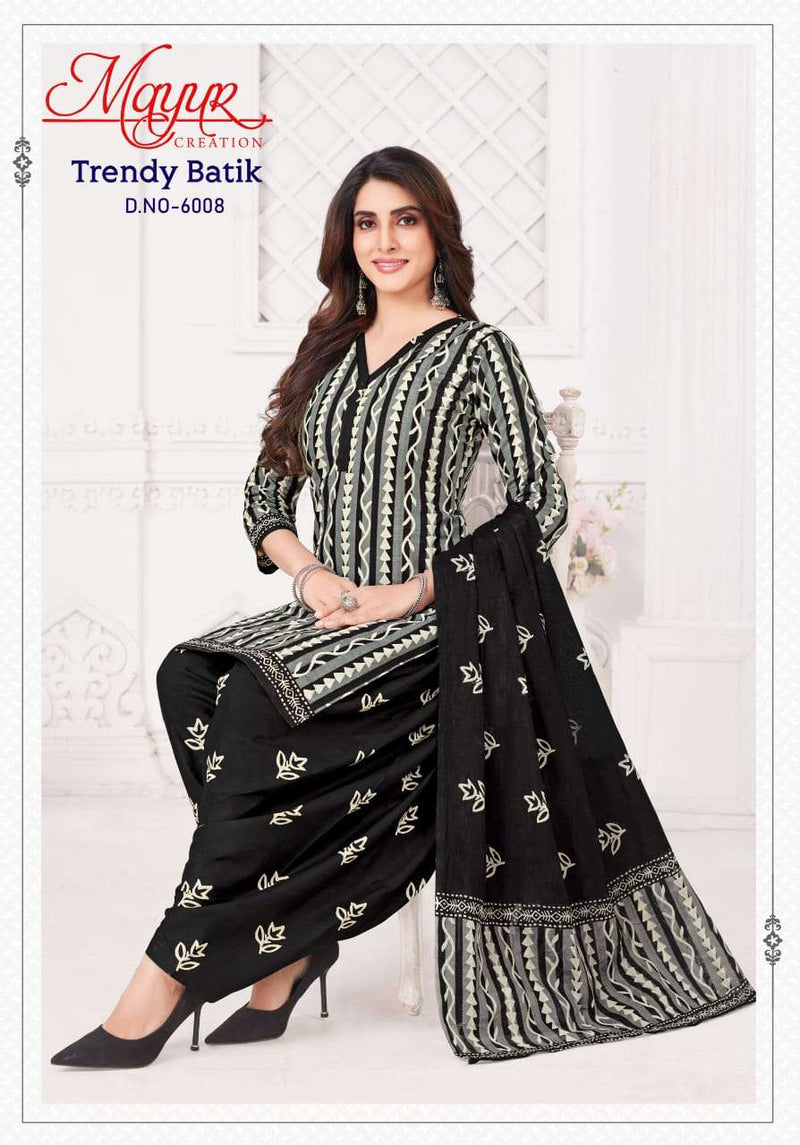 Mayur Creation Trendy Batik Vol 6 Pure Cotton Dailywear Salwar Suit