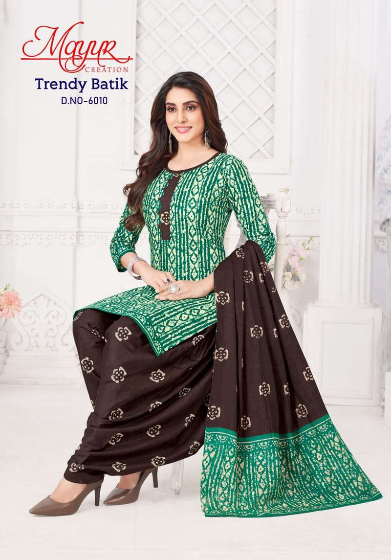 Mayur Creation Trendy Batik Vol 6 Pure Cotton Dailywear Salwar Suit