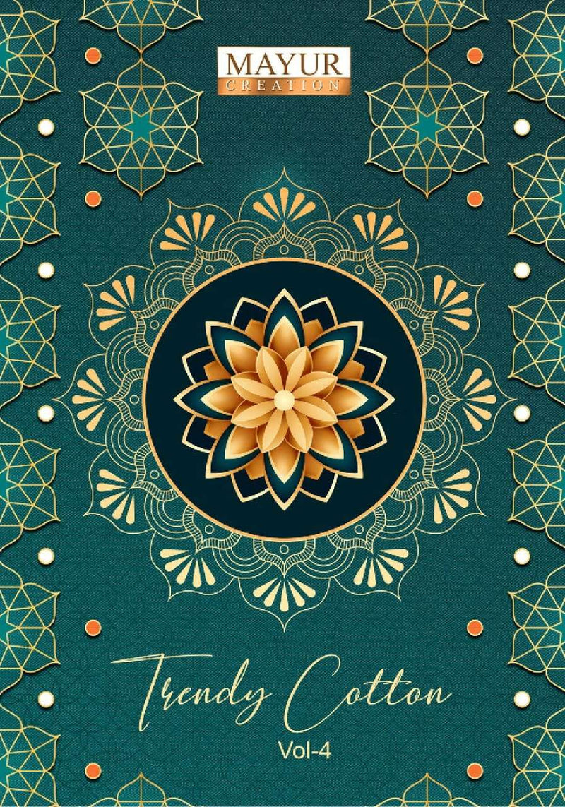 Mayur Creation Trendy Cotton Vol 4 Pure Cotton Printed Casual Wear Salwar Suit