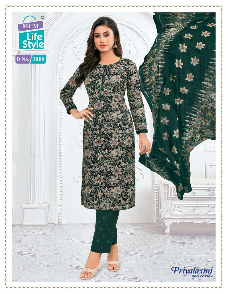 Mcm Lifestyle Priyalakshmi Vol 30 Cotton Combo Set Casual Wear Kurti