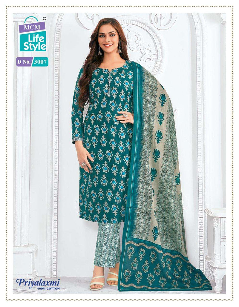 Mcm Lifestyle Priyalakshmi Vol 30 Cotton Combo Set Casual Wear Kurti