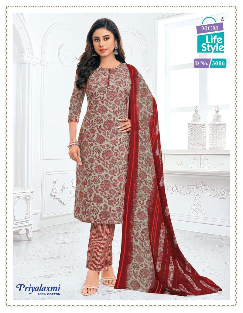 Mcm Lifestyle Priyalakshmi Vol 30 Cotton Combo Set Casual Wear Kurti