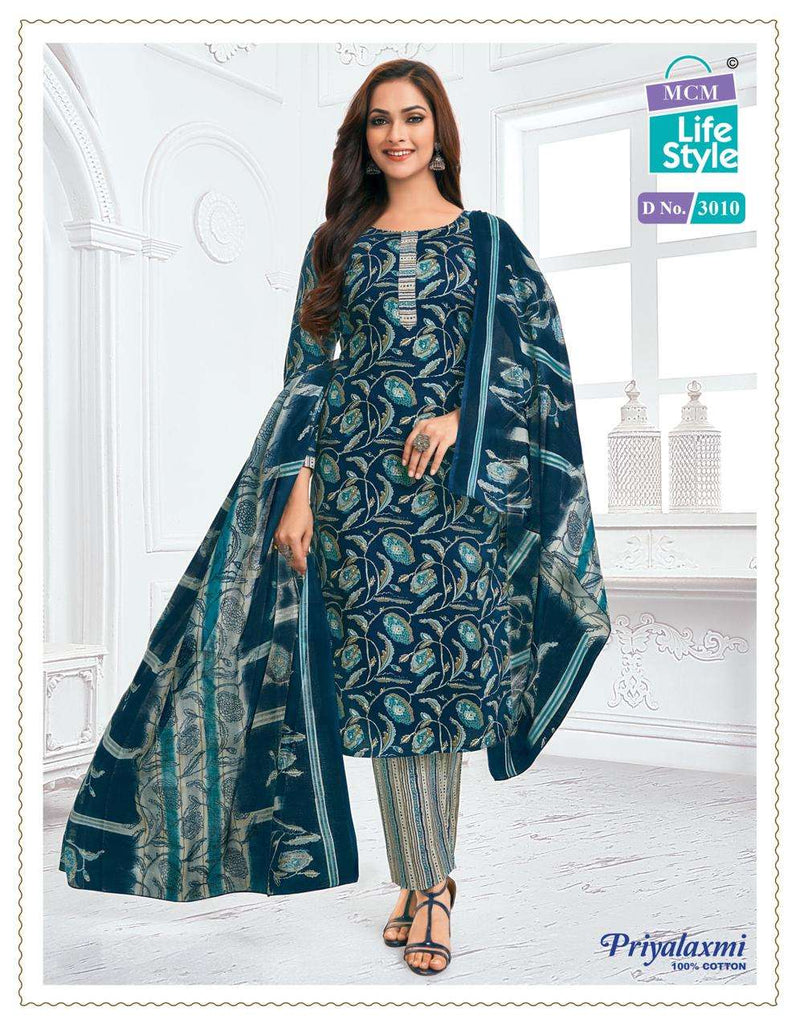 Mcm Lifestyle Priyalakshmi Vol 30 Cotton Combo Set Casual Wear Kurti