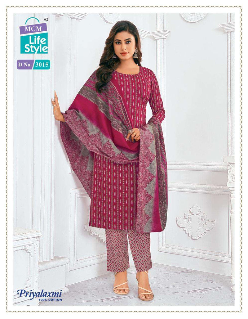 Mcm Lifestyle Priyalakshmi Vol 30 Cotton Combo Set Casual Wear Kurti