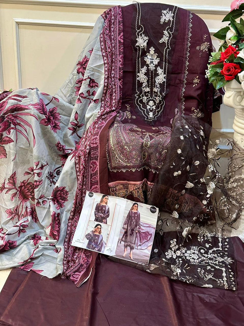 Mehboob Tex 1148 Pure Cotton Embroiderey Work Pakistani Salwar Suit