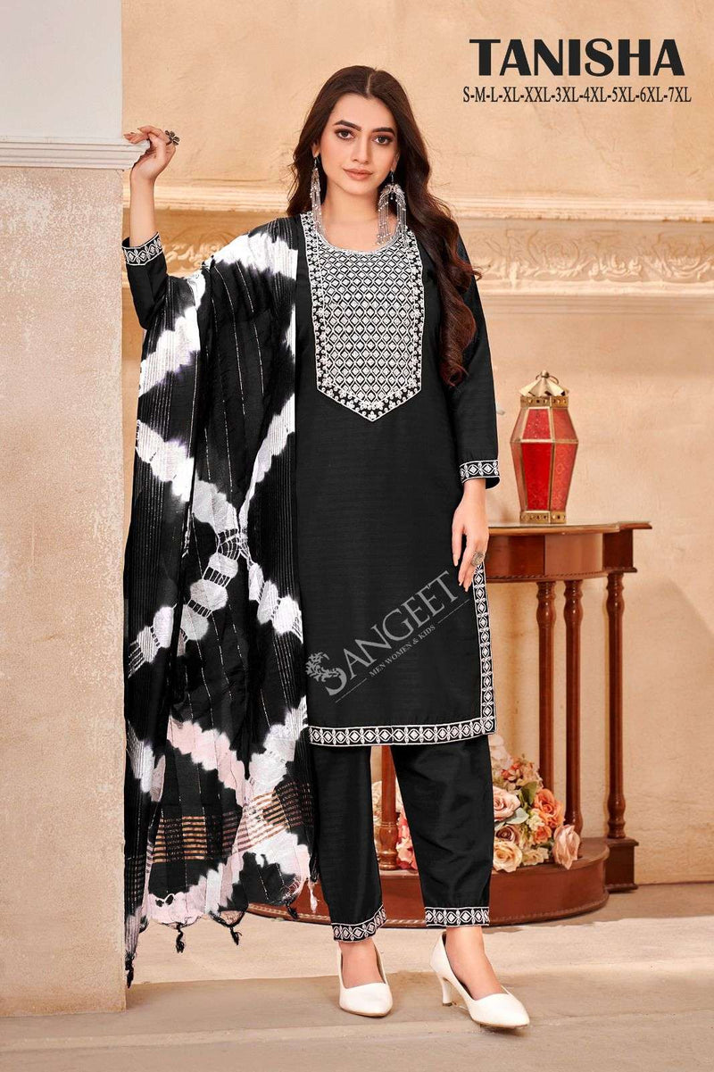 Mf Tanisha Rayon Fancy Sequence Designer Combo Set Kurti