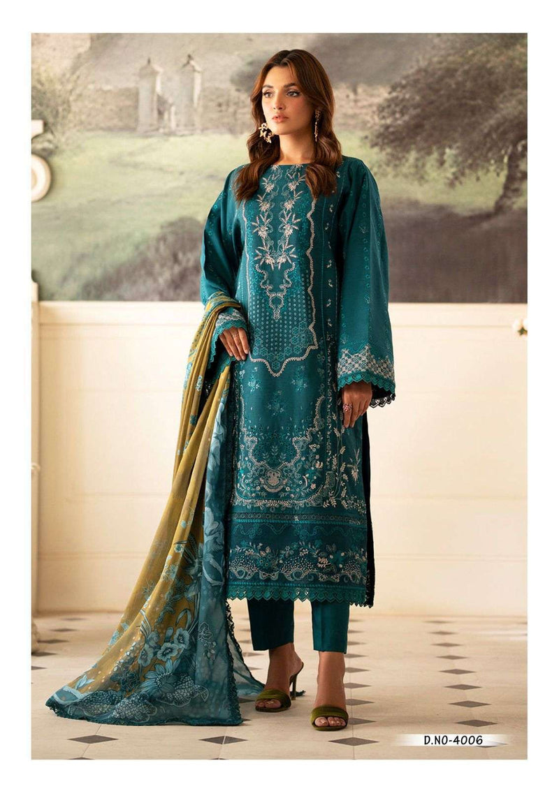 Mizaj Qurbat Vol 4 Pure Cotton Printed Pakistani Salwar Suit