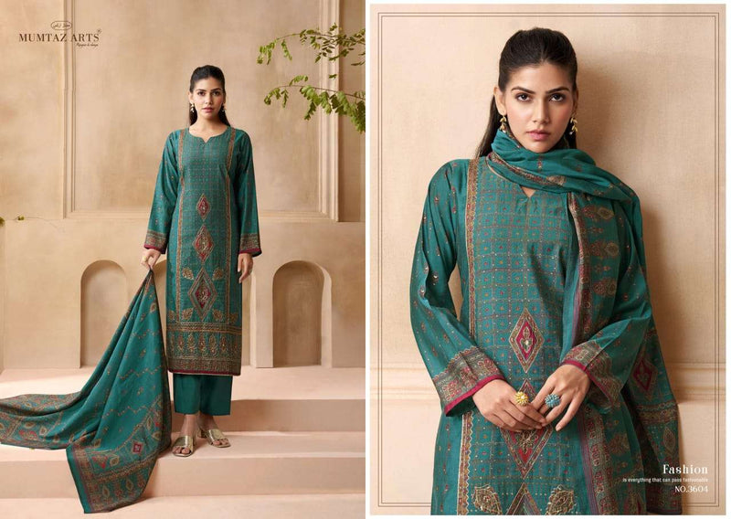 Mumtaz Arts Nayaab Vol 6 Pure Viscose Digital Printed Embroidered Work Salwar Suit