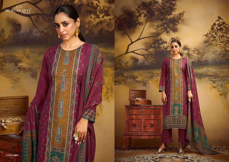 Mumtaz Arts Nayaab Vol 6 Pure Viscose Digital Printed Embroidered Work Salwar Suit