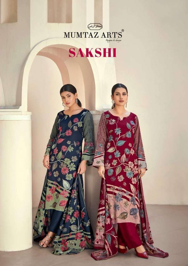 Mumtaz Arts Sakshi Jam Silk Embroidered Handwork Salwar Suit
