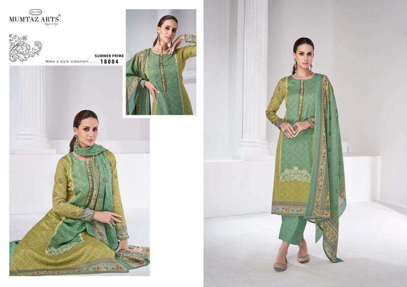 Mumtaz Arts Summer Prime  Jam Satin Digital Print With Exclusive With Heavy Designer Embroidery Salwar Kameez