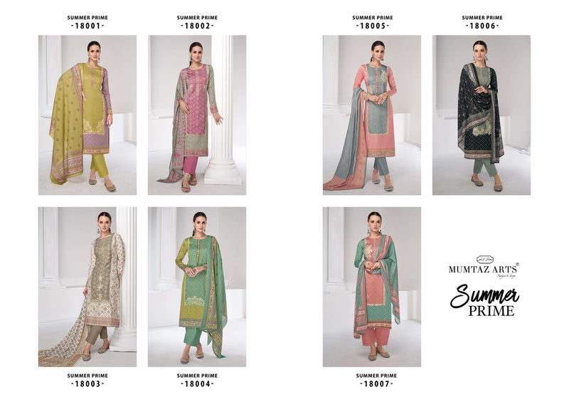 Mumtaz Arts Summer Prime  Jam Satin Digital Print With Exclusive With Heavy Designer Embroidery Salwar Kameez
