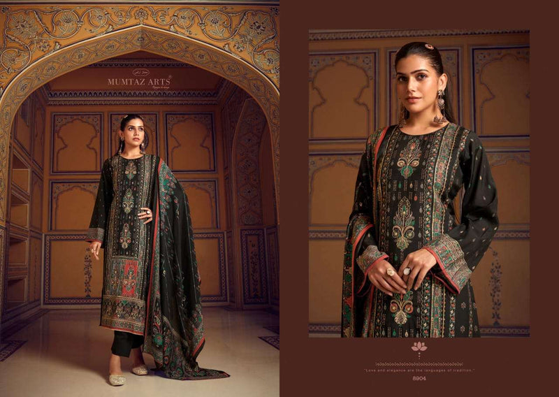 Mumtaz Arts Nayaab Pure Viscose Muslin Handwork Salwar Suit