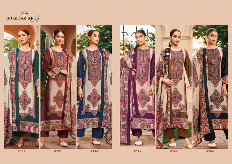 Mumtaz Arts Shringar Pure Viscose Pasmina Digital Print Work Salwar Suit