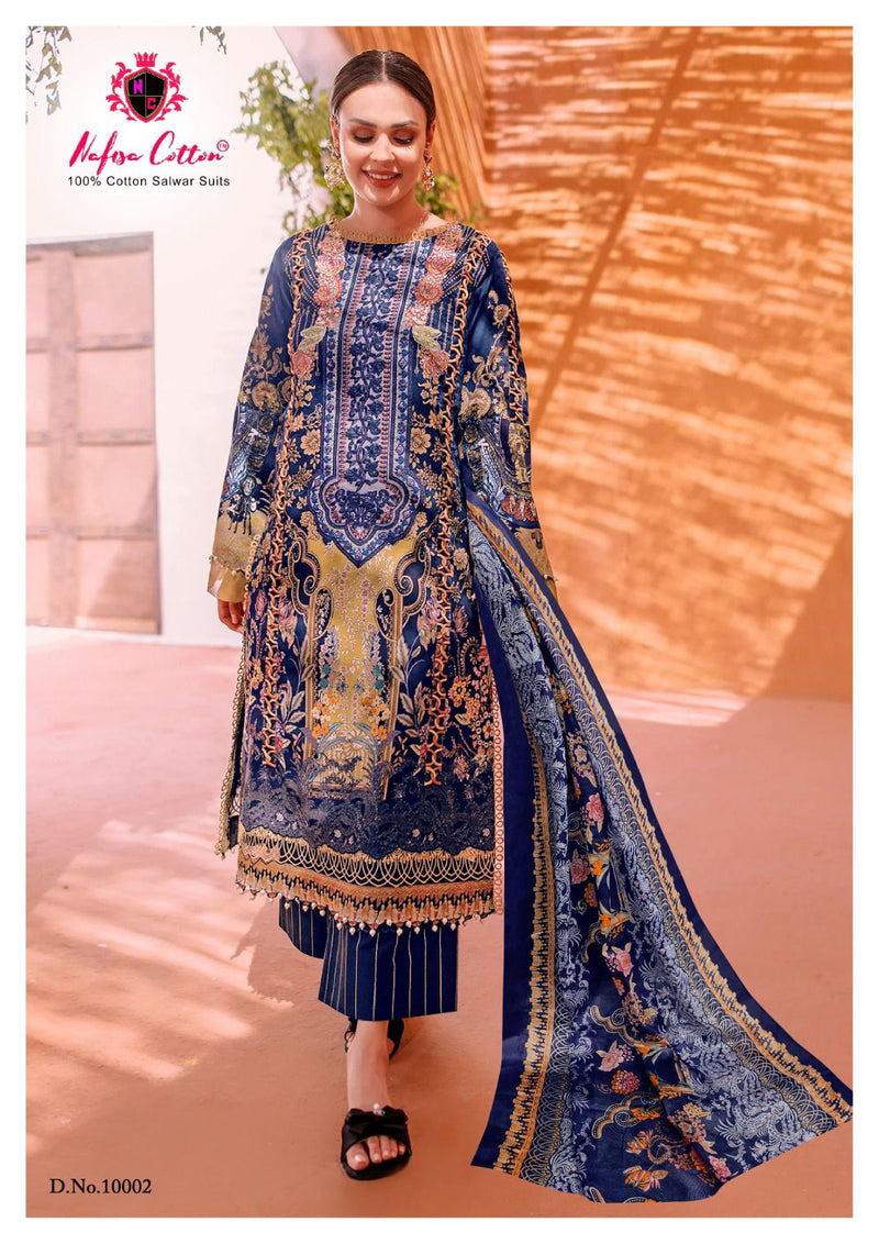 Nafisa Cotton Monsoon Cotton Collection Vol 10 Pure Cotton Pakistani Print Suits