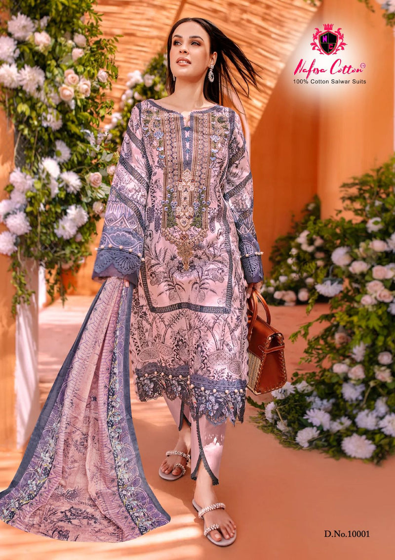 Nafisa Cotton Monsoon Cotton Collection Vol 10 Pure Cotton Pakistani Print Suits