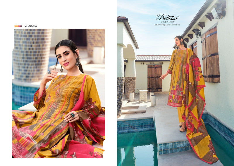 Belliza Designer Studio Naira  Cotton Digital Printed Salwar Suits