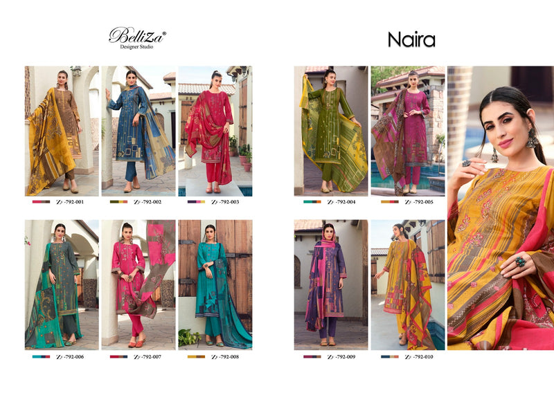 Belliza Designer Studio Naira  Cotton Digital Printed Salwar Suits