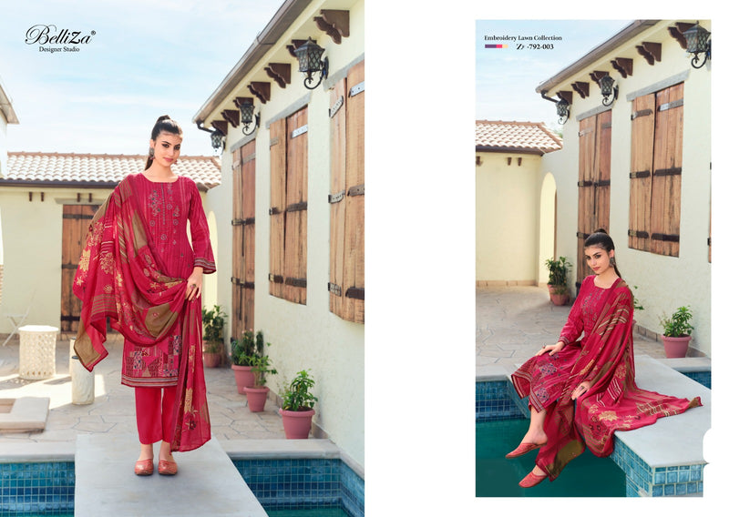 Belliza Designer Studio Naira  Cotton Digital Printed Salwar Suits
