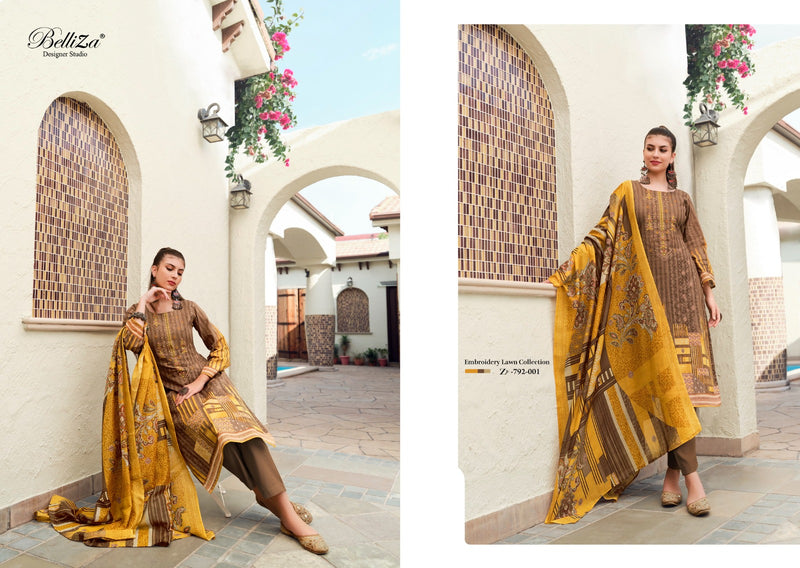 Belliza Designer Studio Naira  Cotton Digital Printed Salwar Suits
