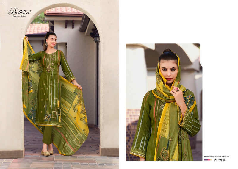 Belliza Designer Studio Naira  Cotton Digital Printed Salwar Suits