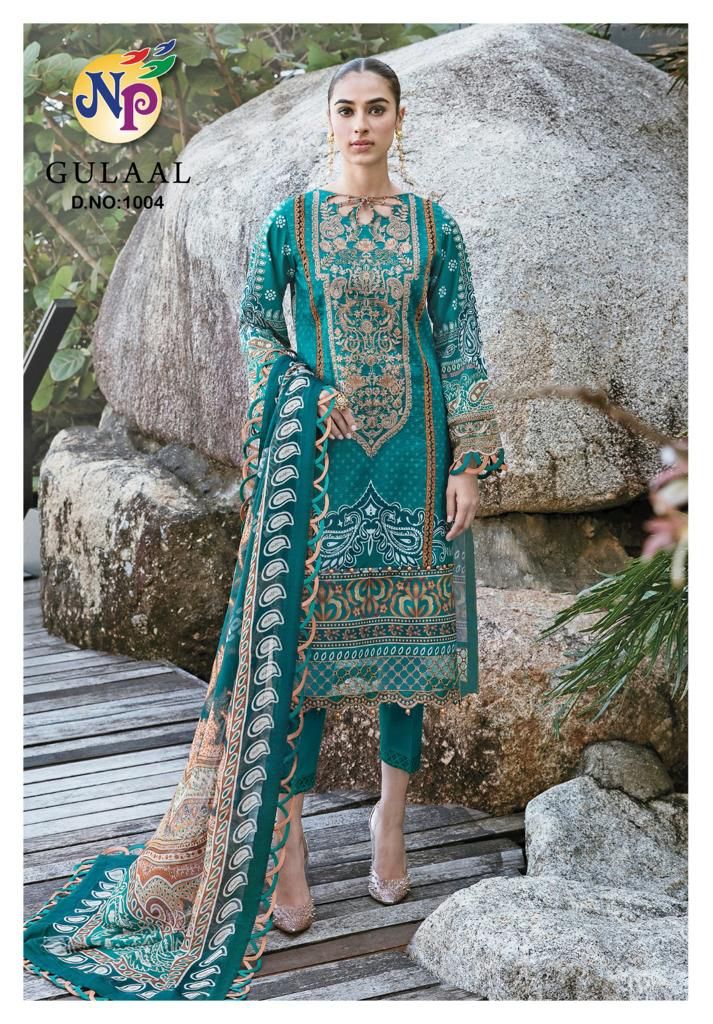 Nand Gopal Gulaal Cotton Karachi Style Print Salwar Kameez