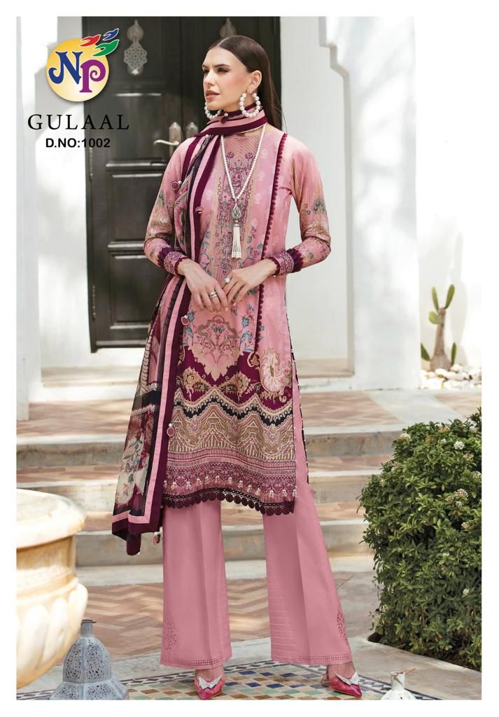 Nand Gopal Gulaal Cotton Karachi Style Print Salwar Kameez