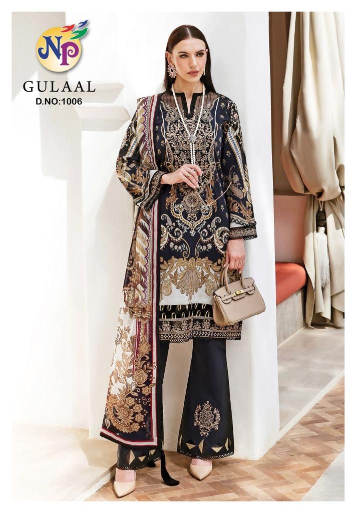 Nand Gopal Gulaal Cotton Karachi Style Print Salwar Kameez