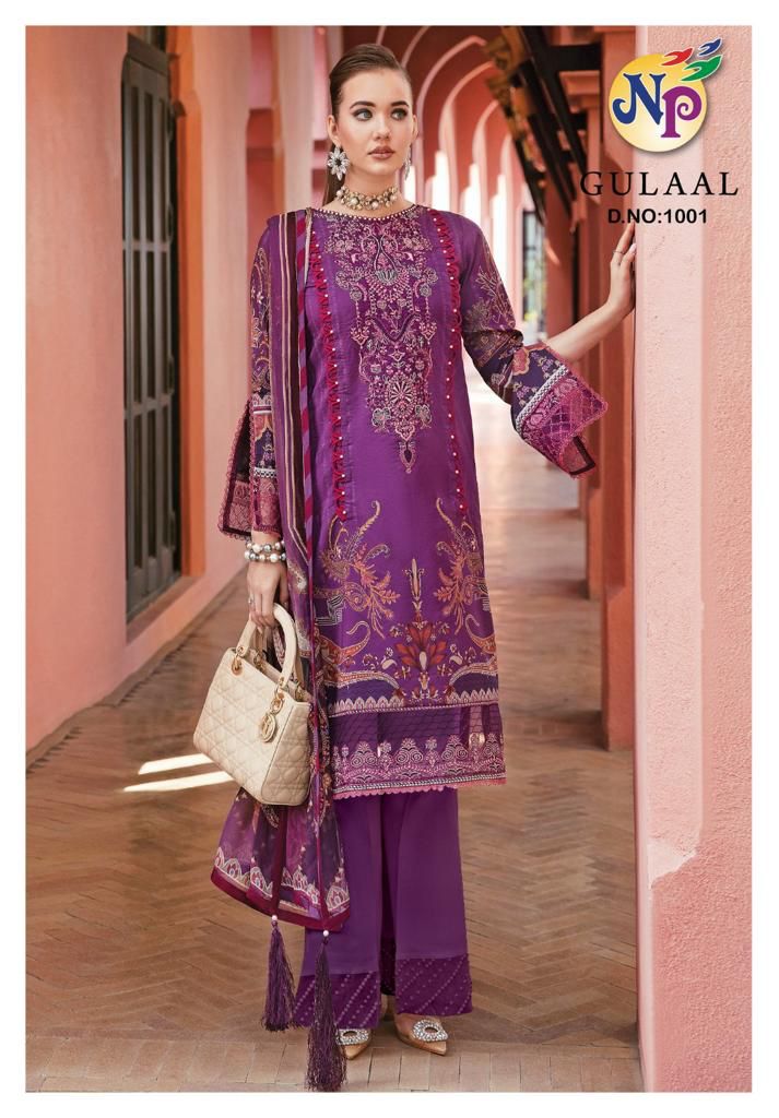 Nand Gopal Gulaal Cotton Karachi Style Print Salwar Kameez