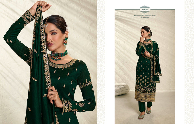 Zisa Nargis Vol 2 Silk Georgette With Heavy Embroidery Designer Suits