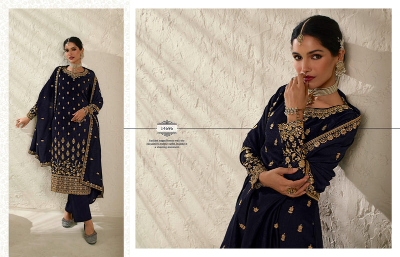 Zisa Nargis Vol 2 Silk Georgette With Heavy Embroidery Designer Suits