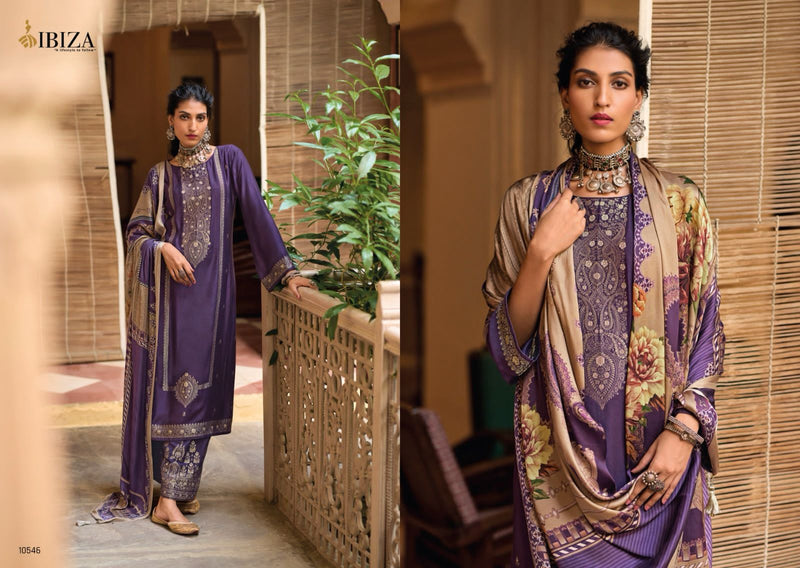 Ibiza Naya Dor Pashmina Jacquard Heavy Designer Traditional Suits