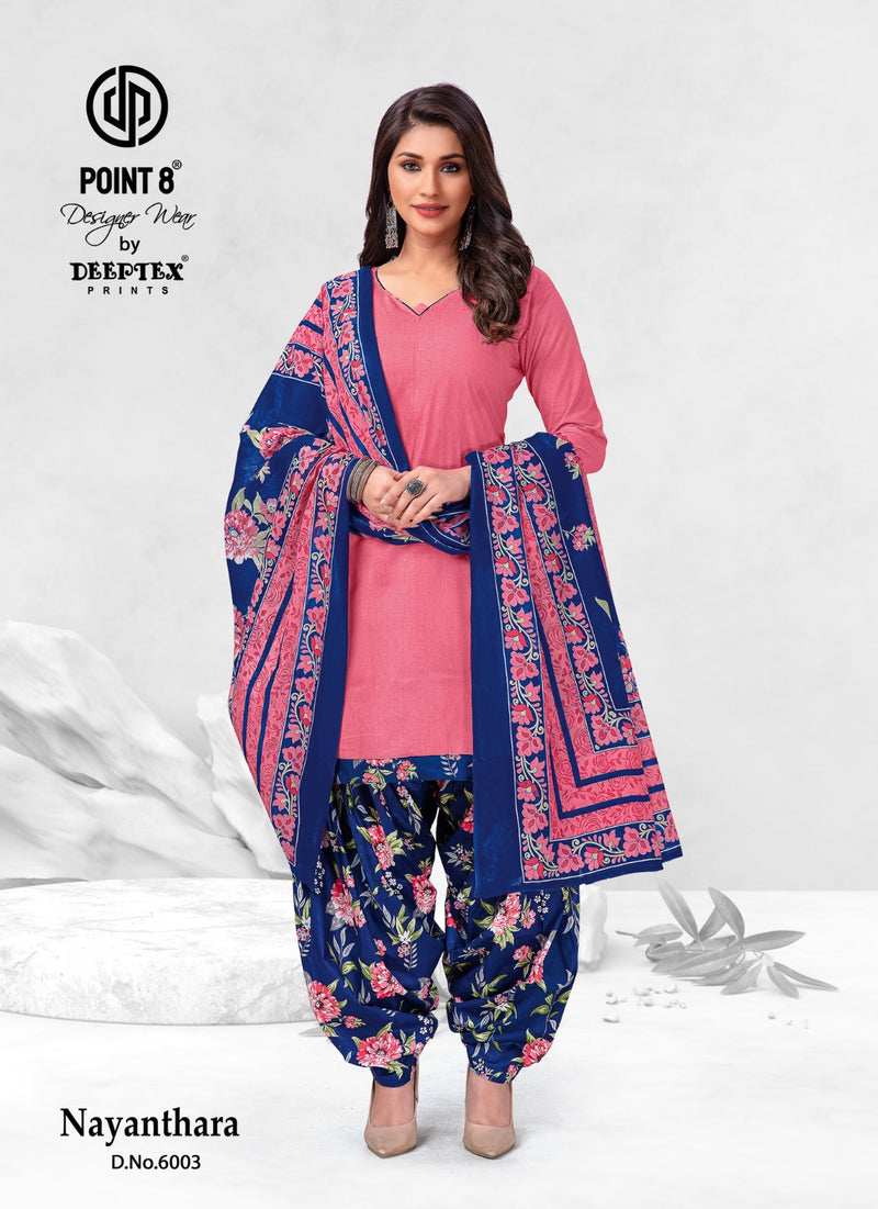 Deeptex Prints Nayanthara Vol 6 Cotton Printed Ready Made Patiyala Suits