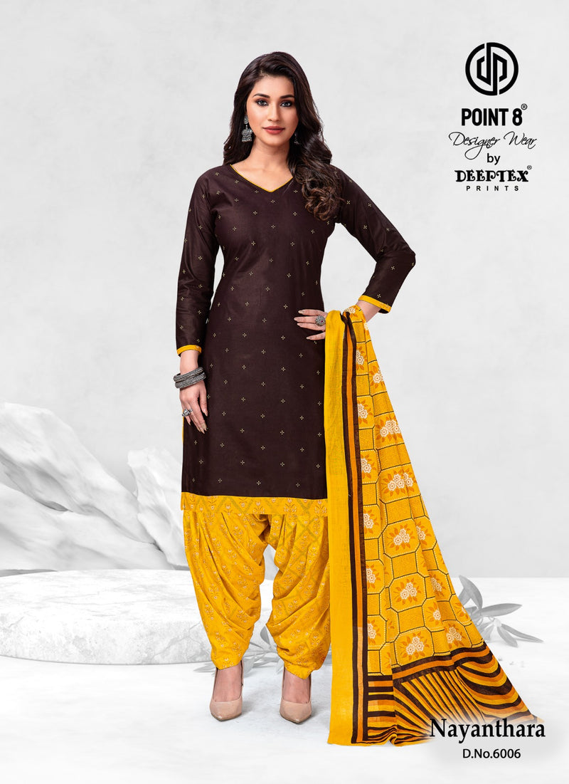Deeptex Prints Nayanthara Vol 6 Cotton Printed Ready Made Patiyala Suits