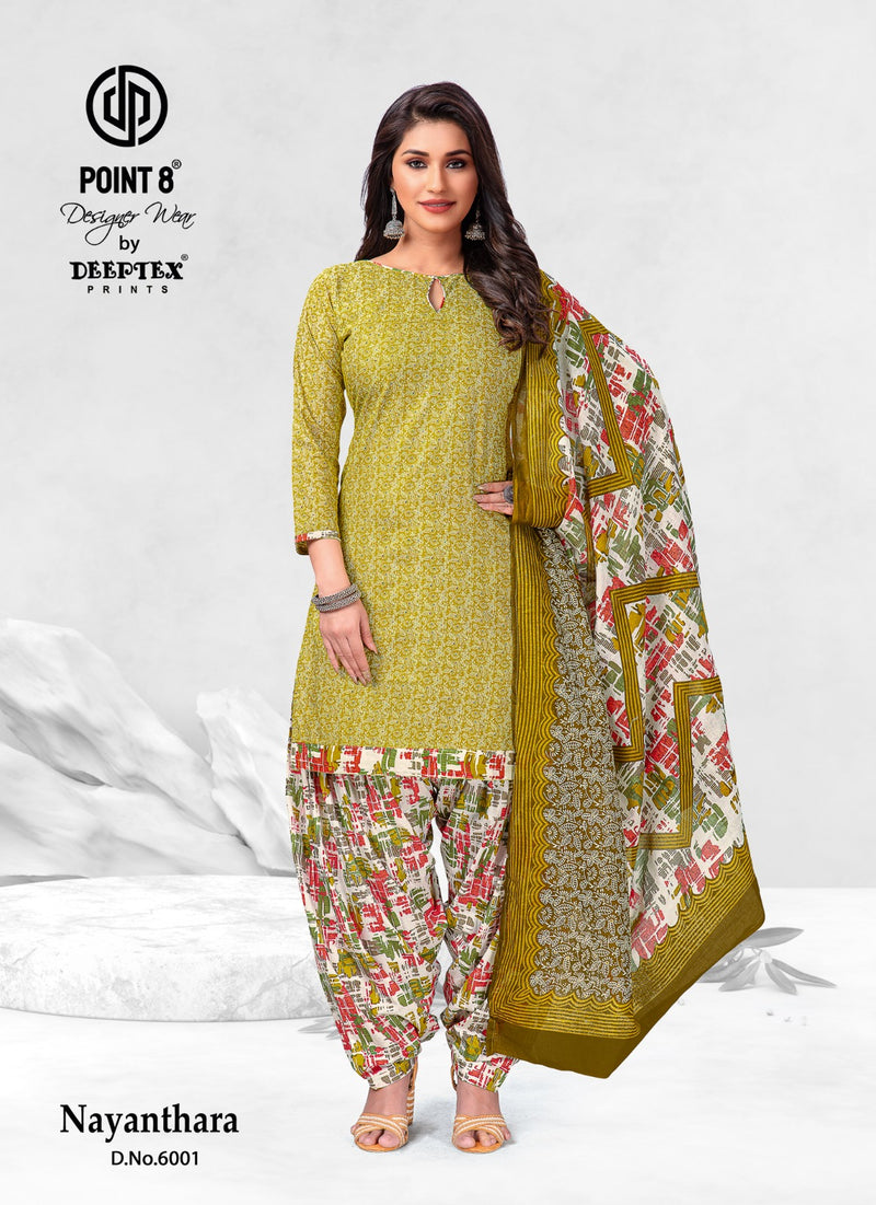 Deeptex Prints Nayanthara Vol 6 Cotton Printed Ready Made Patiyala Suits
