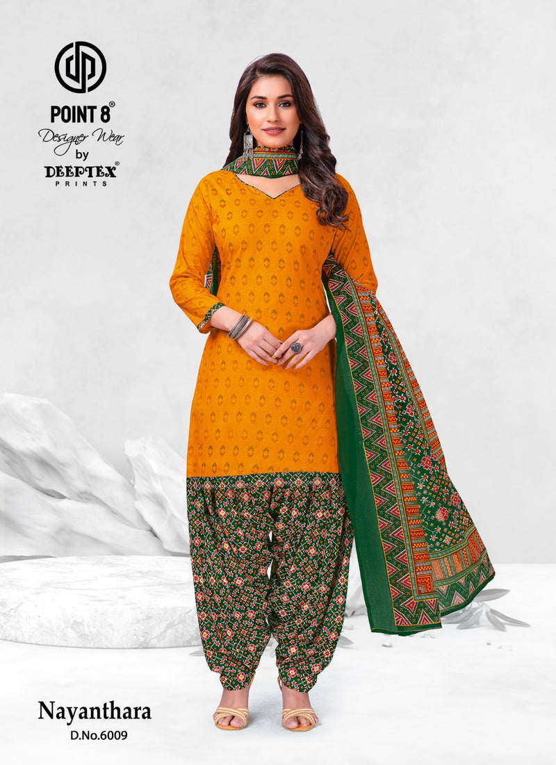 Deeptex Prints Nayanthara Vol 6 Cotton Printed Ready Made Patiyala Suits