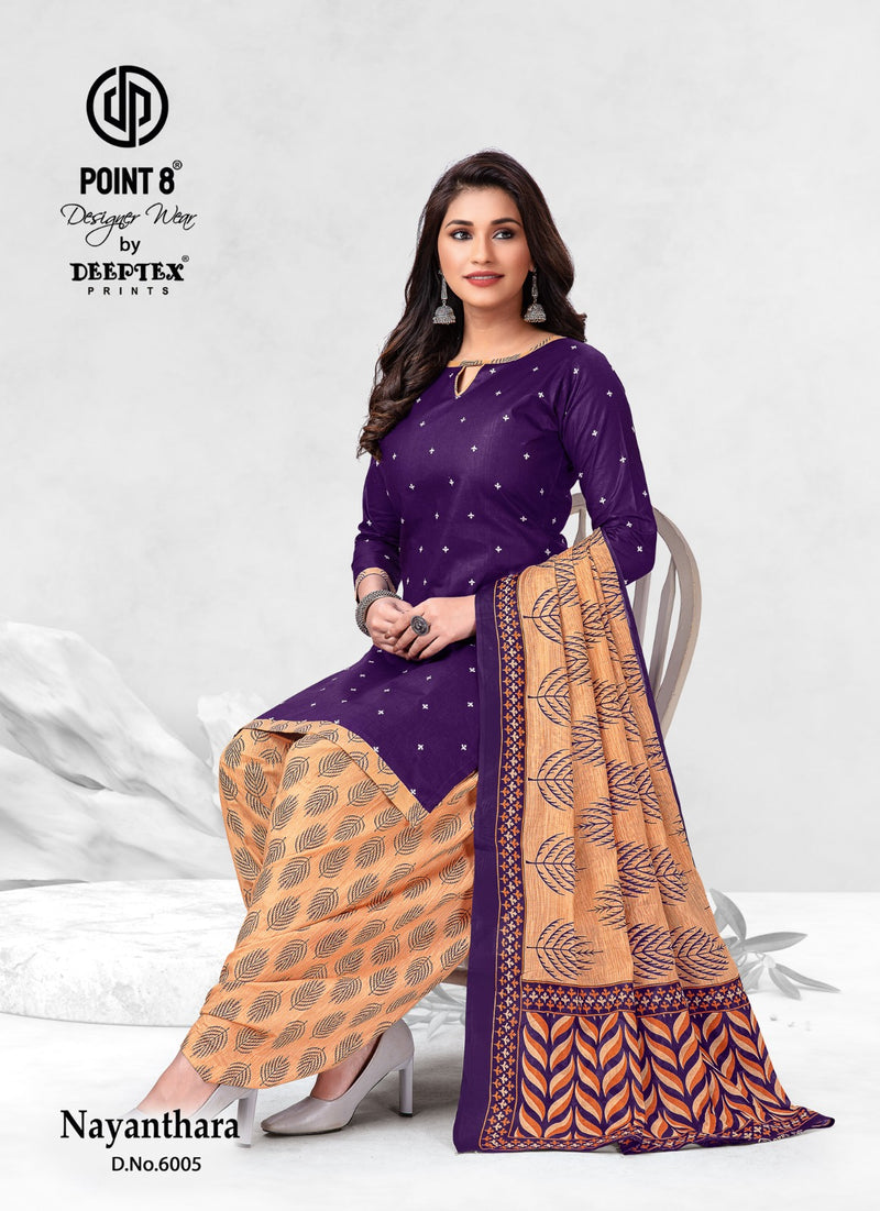Deeptex Prints Nayanthara Vol 6 Cotton Printed Ready Made Patiyala Suits