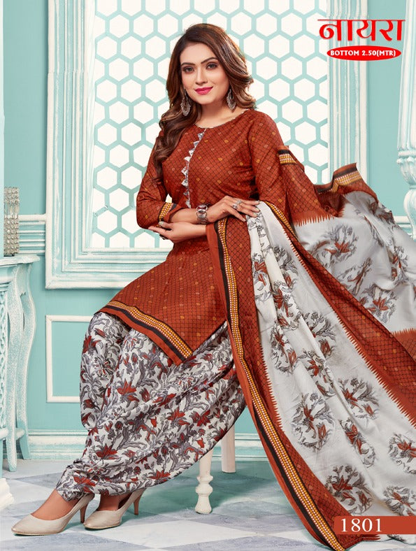 Vandana Creation Nayra Vol 18 Cotton Printed Patiyala Suits