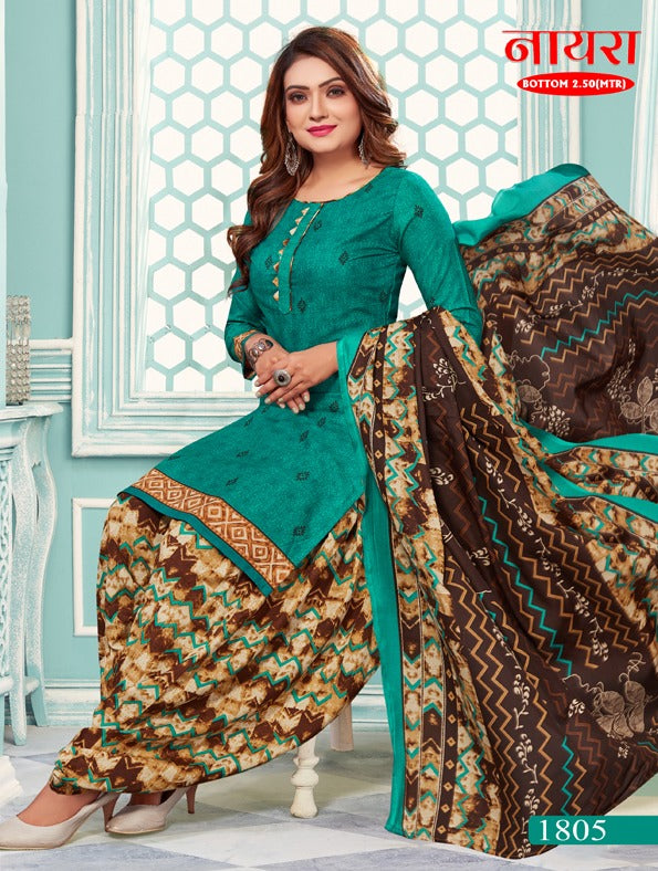 Vandana Creation Nayra Vol 18 Cotton Printed Patiyala Suits