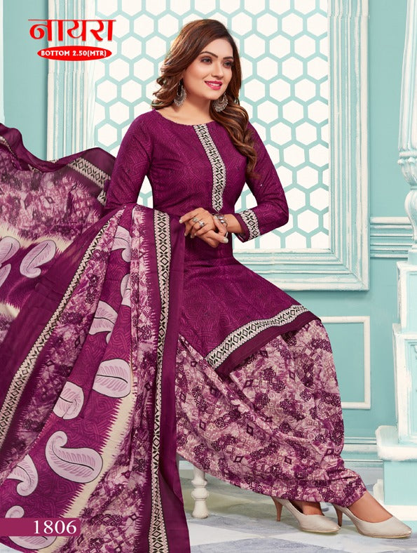 Vandana Creation Nayra Vol 18 Cotton Printed Patiyala Suits