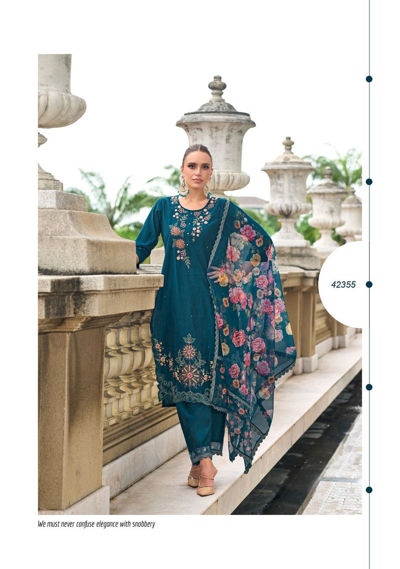 Kailee Fashion Nazakat Vol 3 Viscose Beautiful Kurti With Bottom Collection