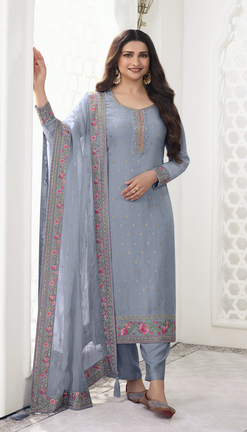 Vinay Fashion Kuleesh Neera Jacquard Embroidered Heavy Suits Collection
