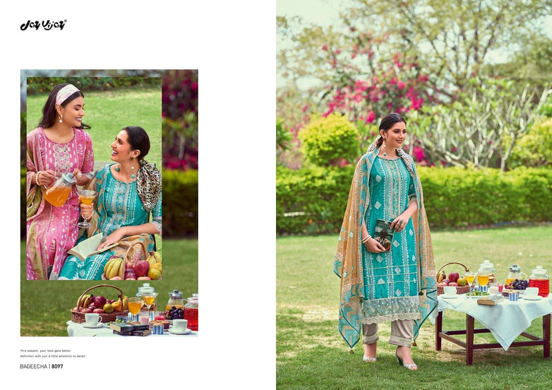 Jay Vijay New And Now Vol 9 Moga Silk With Print And Embroidery Designer Suits