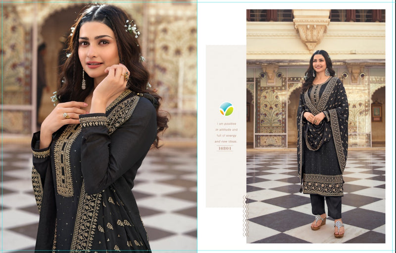 Vinay Fashion Kaseesh Nilofar Dola Jacquard Embroidered Heavy Suits